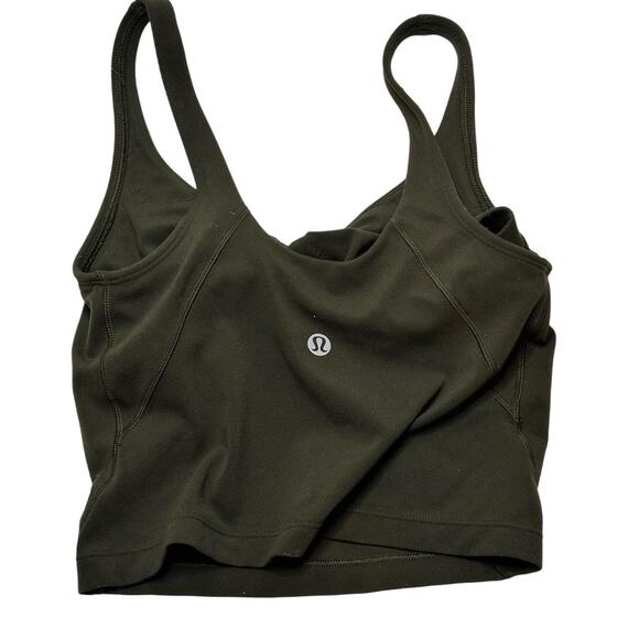 Lululemon Align Size 0 Forest  Green  Tank - Picture 2 of 3